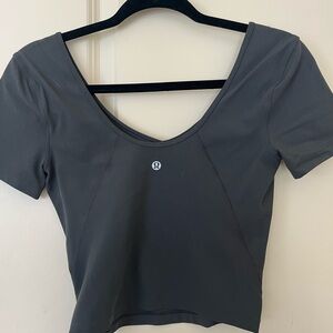 Lululemon align crop tee